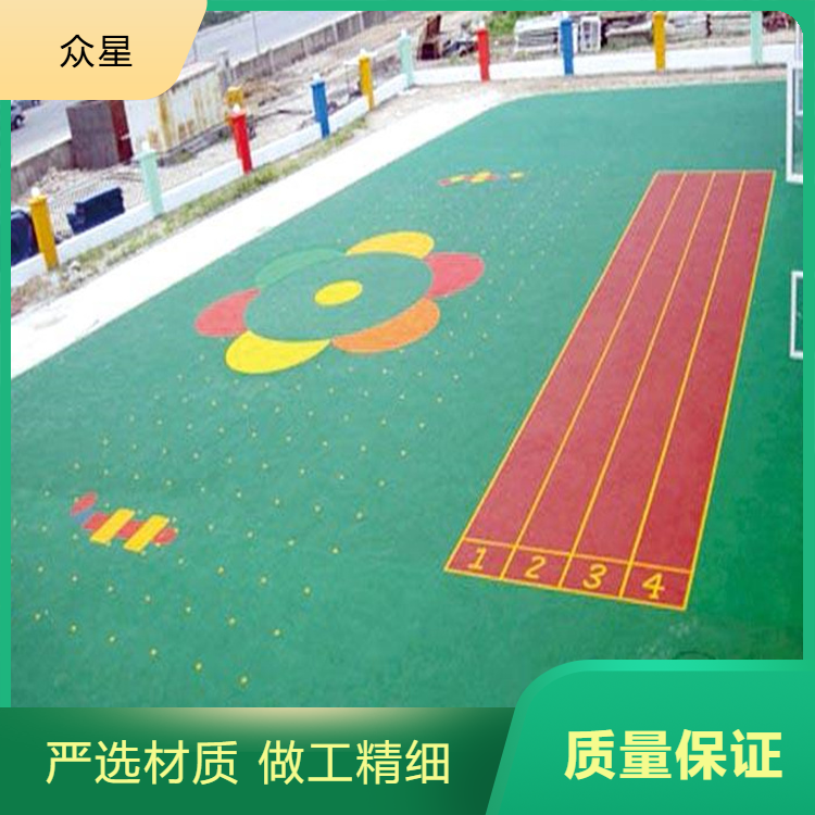 河池市塑胶跑道塑胶地坪 - 厂家